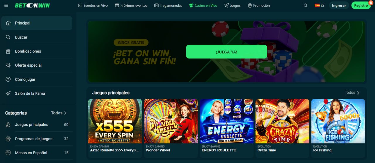 BetonWin Casino en Chile