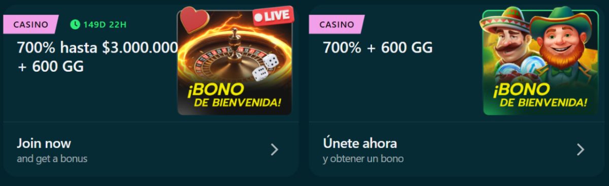 Bonos BetonWin Chile 2026: Bienvenida, Rollover y Promociones image 1